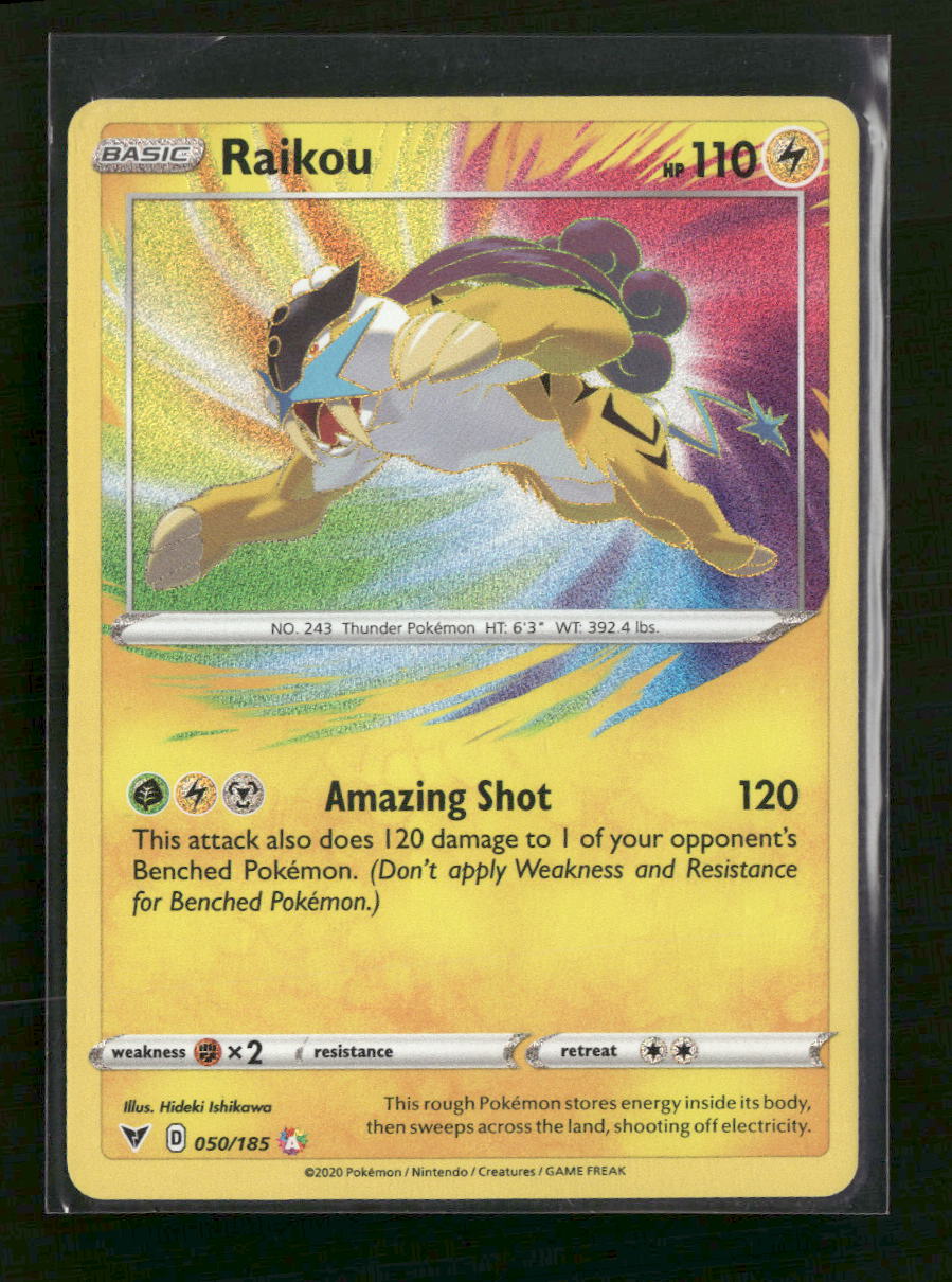 SWSH04: Vivid Voltage Raikou #050/185