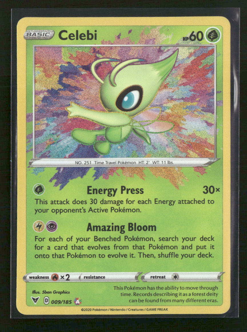 SWSH04: Vivid Voltage Celebi #009/185