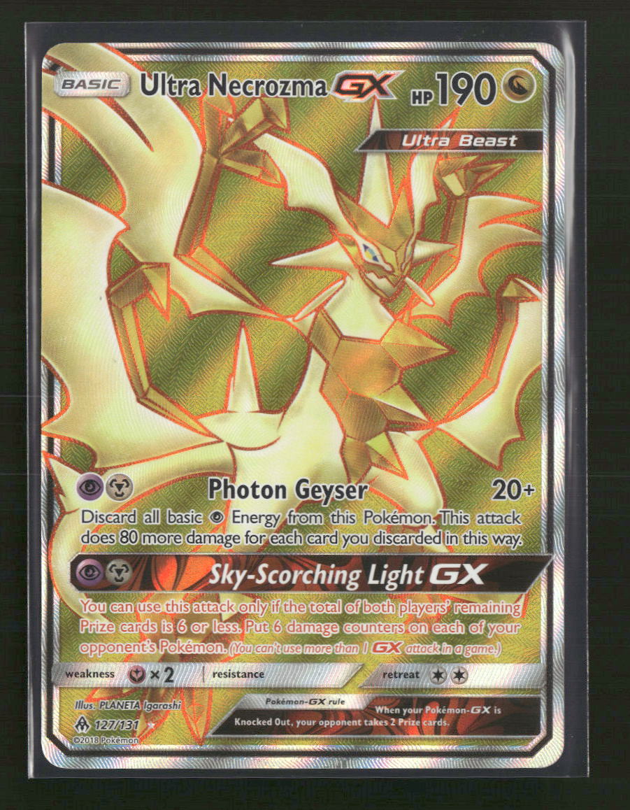 SM - Forbidden Light Ultra Necrozma GX (Full Art) #127/131