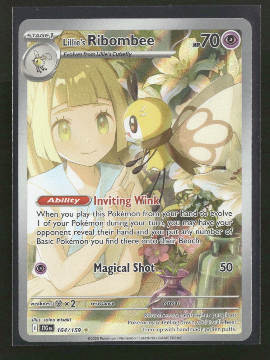 SV09: Journey Together Lillie's Ribombee #164/159