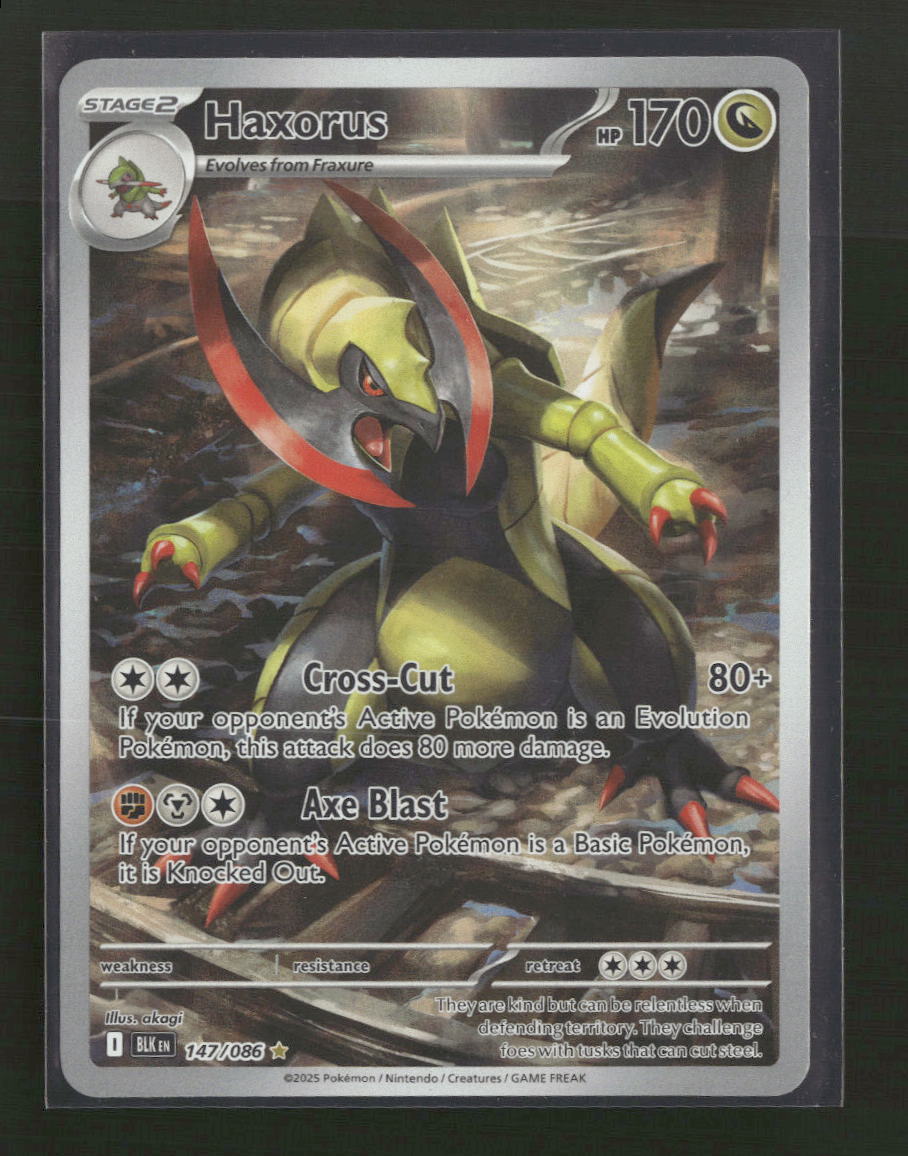 SV: Black Bolt Haxorus #147/086