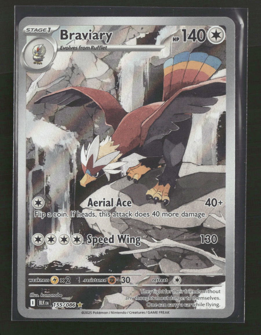 SV: Black Bolt Braviary #155/086