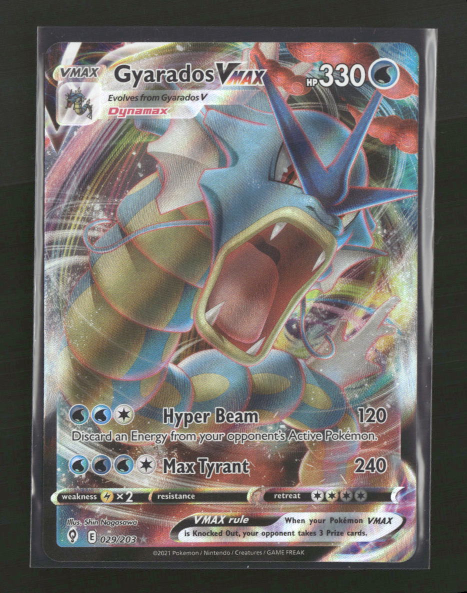 SWSH07: Evolving Skies Gyarados VMAX #029/203