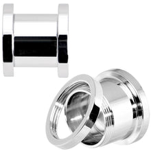 00G Stainless Steel Licensed Captain America Screw Fit Plug Set
