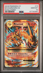 2016 Pokemon Xy Evolutions Evolutions M Charizard Ex 10 PSA #13