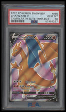 2020 Pokemon Swsh BSP Chmpn.Path Elite Trnr.Box Charizard V 10 PSA #050