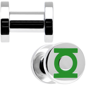4G Stainless Steel Licensed Green Lantern Screw Fit Plug Set