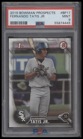 2016 Bowman Prospects Fernando Tatis Jr. 9 PSA #BP17