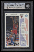 1992-93 Upper Deck Michael Jordan 8.5 BGS #23