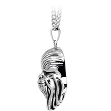 Licensed Steel Star Wars 3D Chewbacca Pendant Necklace