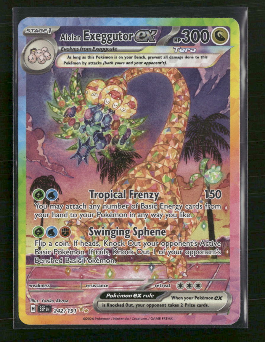 SV08: Surging Sparks Alolan Exeggutor ex #242/191
