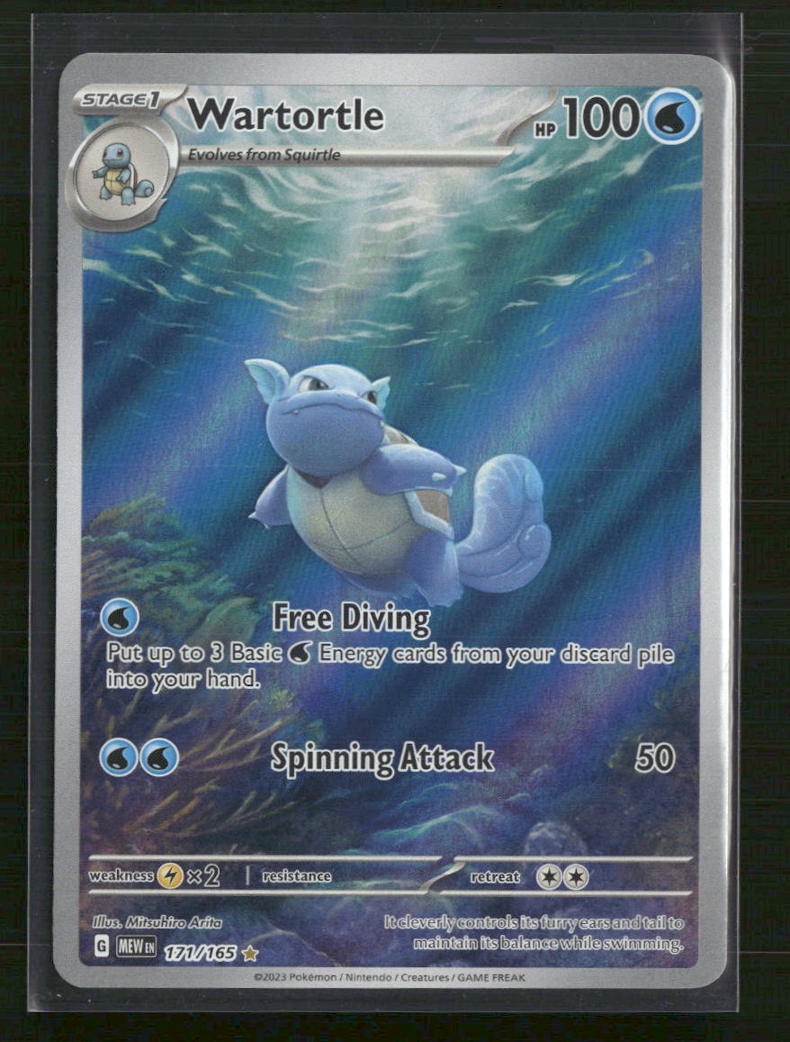 SV: Scarlet & Violet 151 Wartortle #171/165