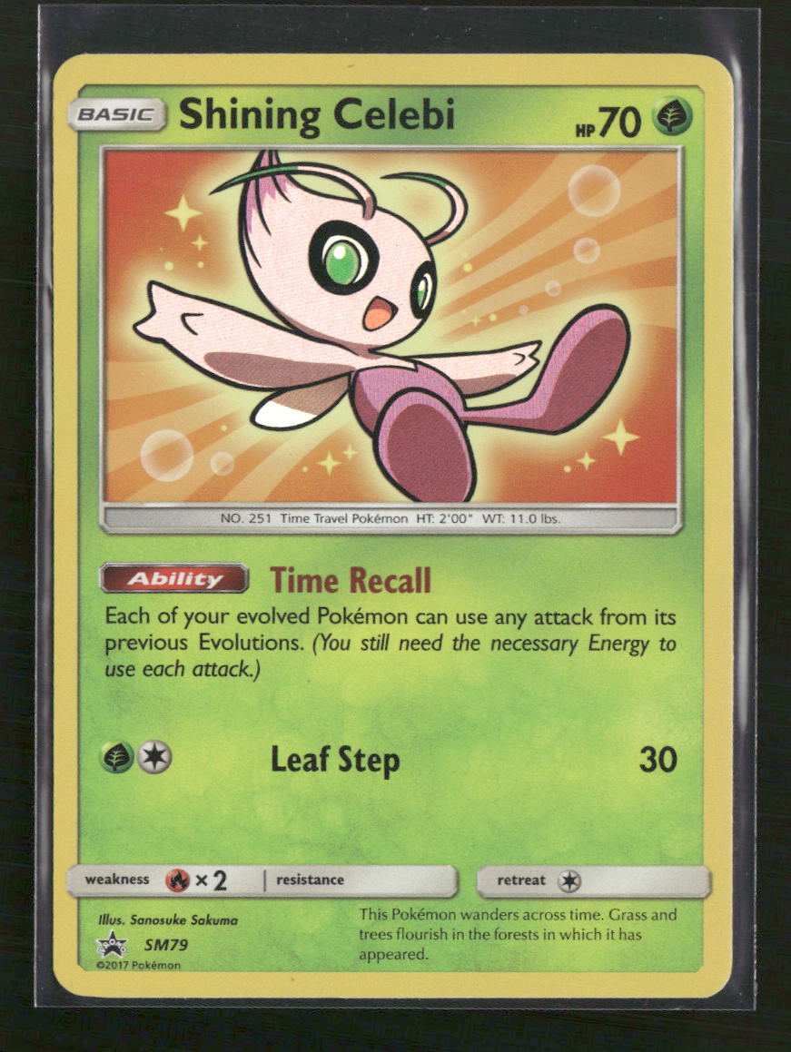 SM Promos Shining Celebi #SM79