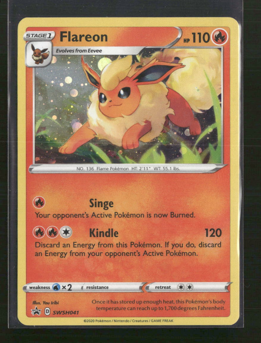 SWSH: Sword & Shield Promo Cards Flareon #SWSH041