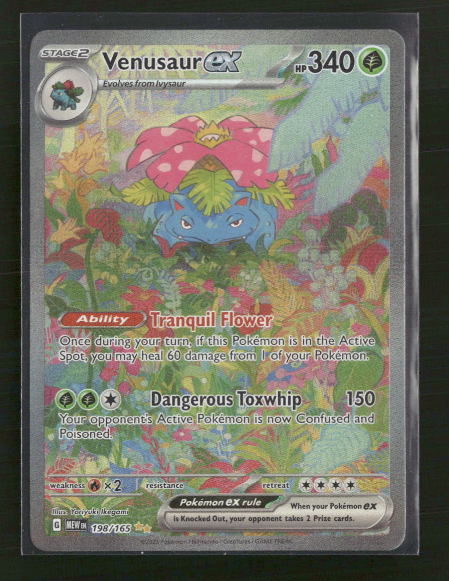 SV: Scarlet & Violet 151 Venusaur ex #198/165