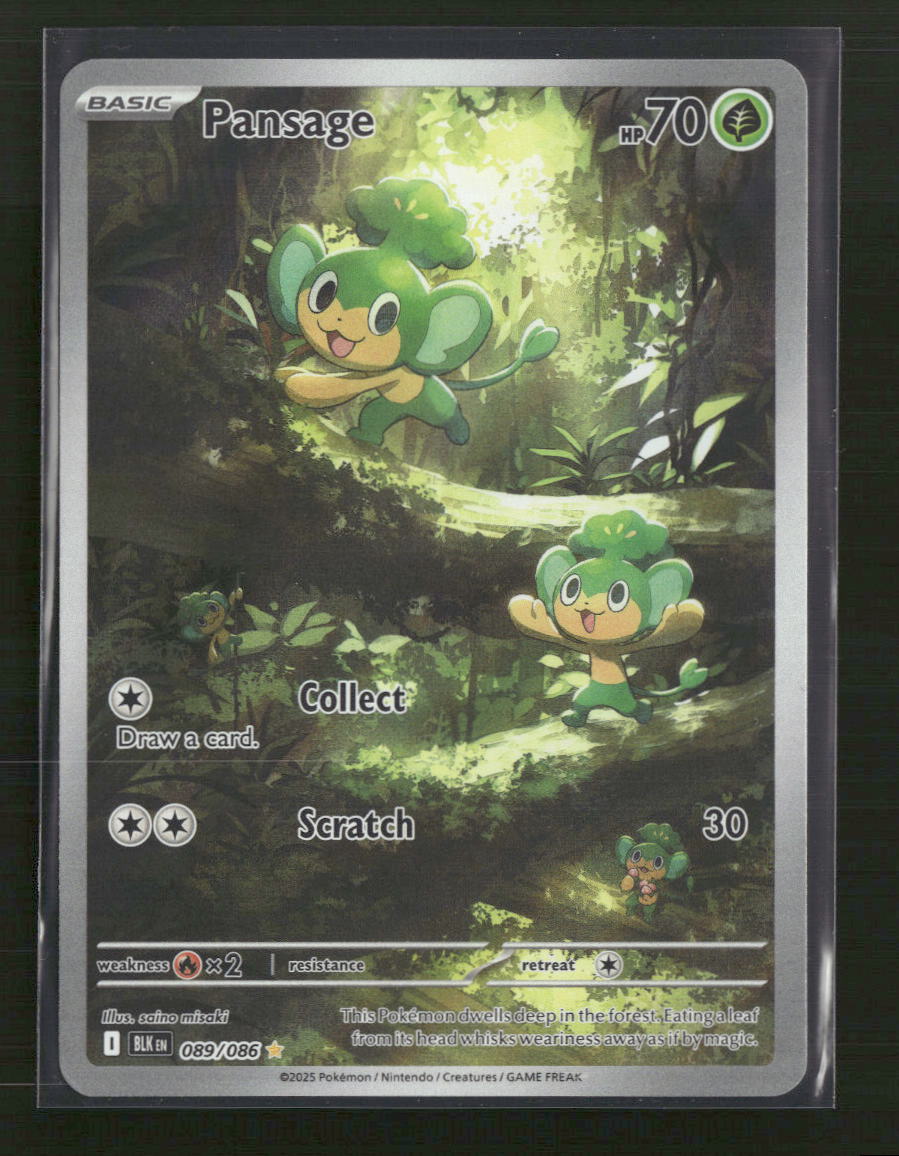 SV: Black Bolt Pansage #089/086