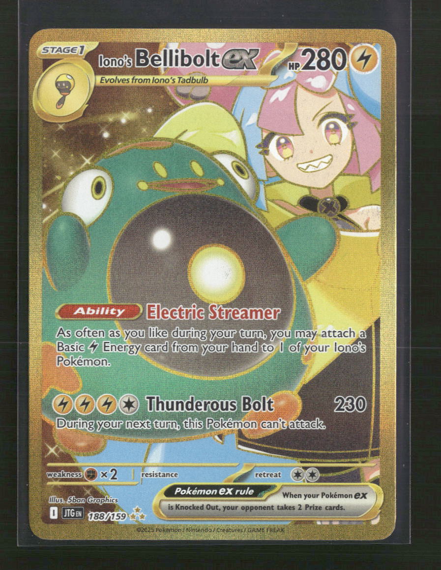 SV09: Journey Together Iono's Bellibolt ex #188/159