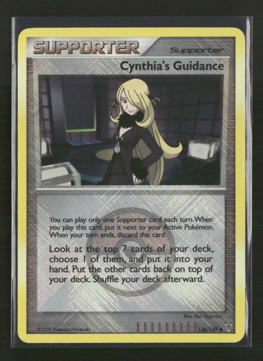 League & Championship Cards Cynthia's Guidance #136/147