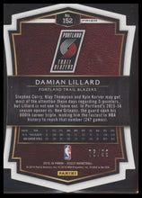 2015-16 Panini Select Premier Level Purple Prizm Die Cut Damian Lillard #/99