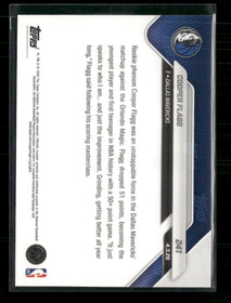 2025-26 Topps Now Cooper Flagg #241