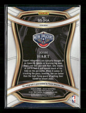2020-21 Panini Select Signature Selections Josh Hart Silver Auto #SIS-JHA