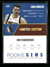 2018 Rookie Gems Luka Doncic #77