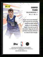 2025-26 Topps Power Players Cooper Flagg #PP-16