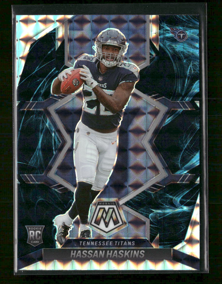 2022 Panini Mosaic Mosaic Genesis Hassan Haskins Rookie #325