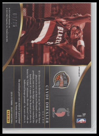 2014/15 Panini Select On Hallowed Ground Patch Clyde Drexler Tie-Dye   #/25 #8