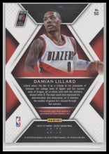 2014-15 Panini Select Swatches Damian Lillard #/75 #52