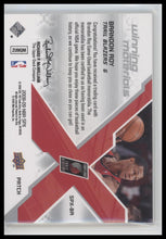 2008-09 SPx Winning Materials Patches Brandon Roy #/25 #SPX-BR