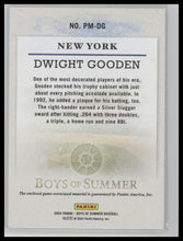 2024 Panini Boys of Summer Pastime Materials Dwight Gooden #/125 #PM-DG