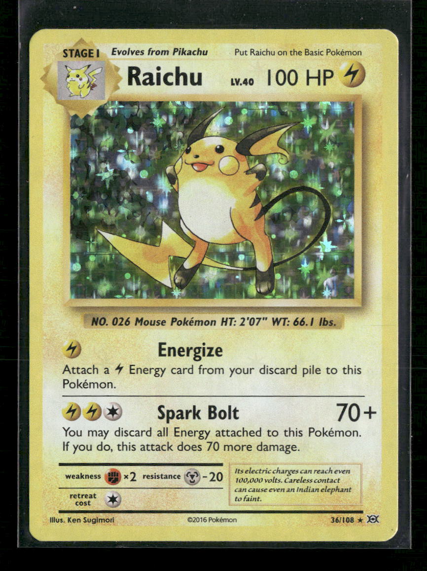 Deck Exclusives Raichu #036/108