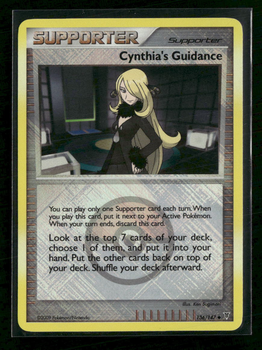League & Championship Cards Cynthia's Guidance #136/147