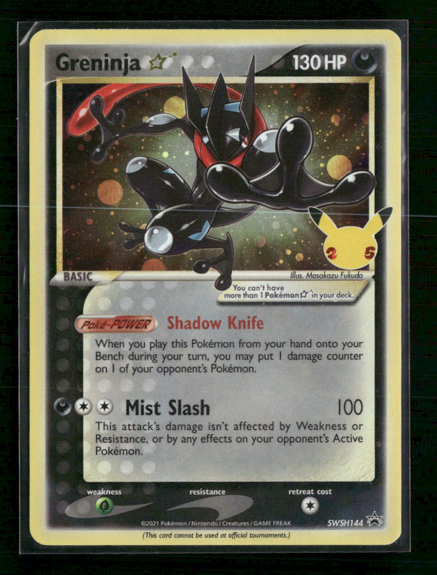 SWSH: Sword & Shield Promo Cards Greninja Star #SWSH144
