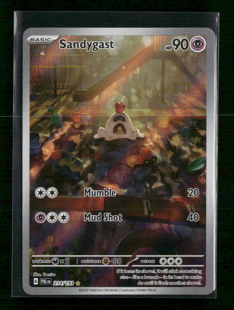SV02: Paldea Evolved Sandygast #214/193