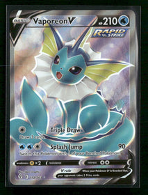 SWSH07: Evolving Skies Vaporeon V (Full Art) #172/203