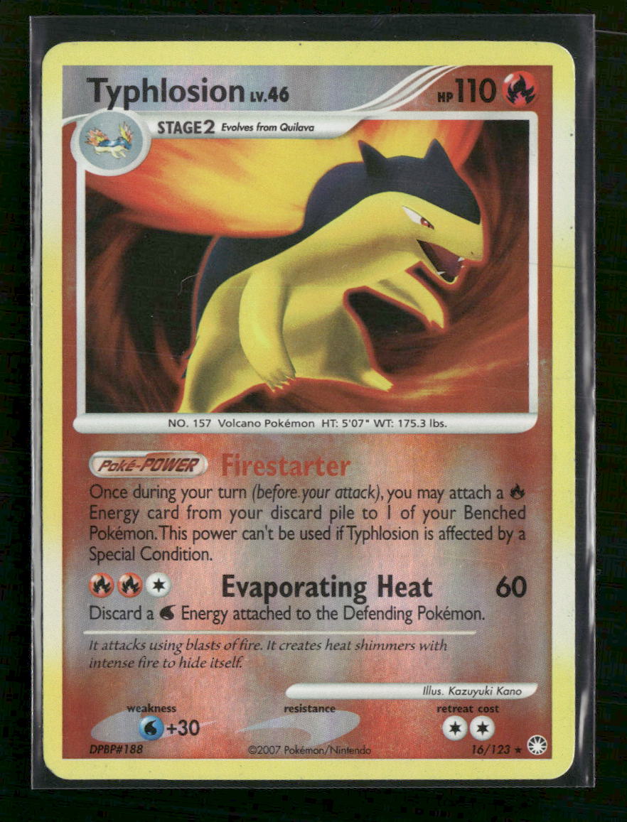 Mysterious Treasures Typhlosion #16/123