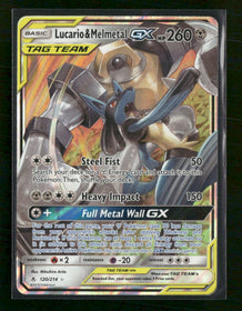 SM - Unbroken Bonds Lucario & Melmetal GX #120/214