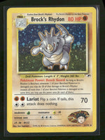 Gym Heroes Brock's Rhydon #002/132