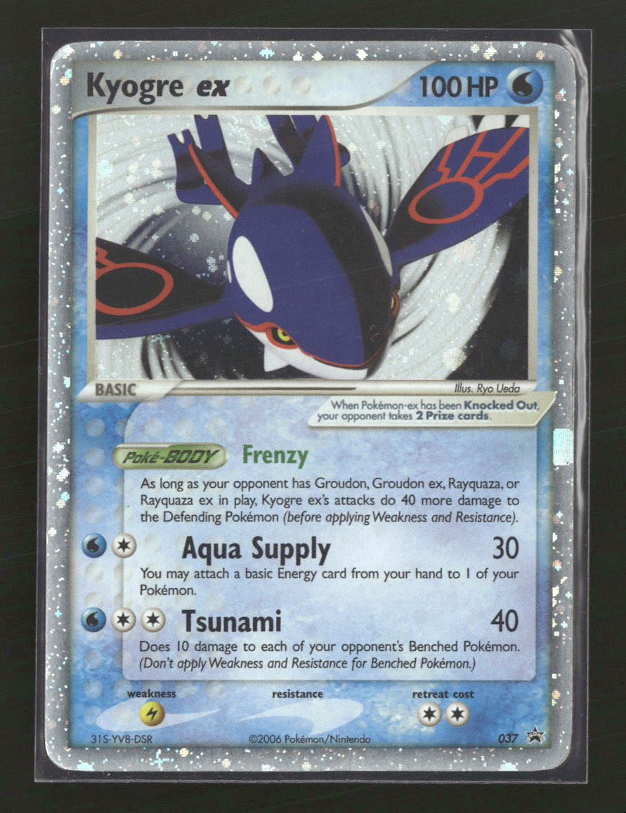 Nintendo Promos Kyogre ex #037