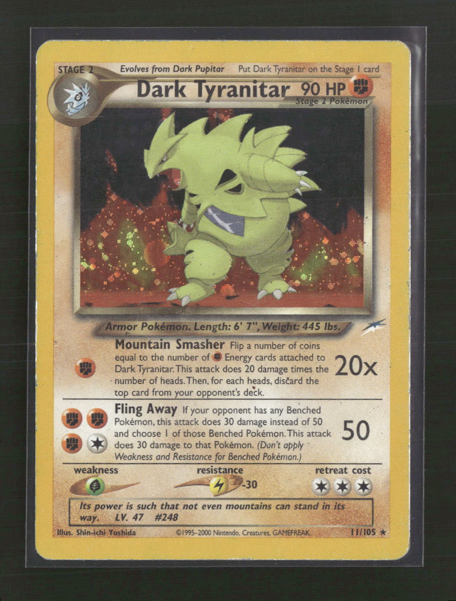 Neo Destiny Dark Tyranitar #011/105