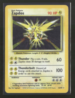 Base Set Zapdos #016/102 *Damaged