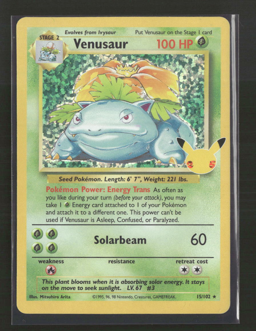 Celebrations: Classic Collection Venusaur #15/102 Damaged