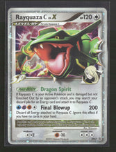 Diamond and Pearl Promos Rayquaza C LV.X #DP47 damaged