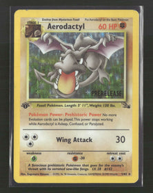 WoTC Promo Aerodactyl (Prerelease) #01/62 Damaged