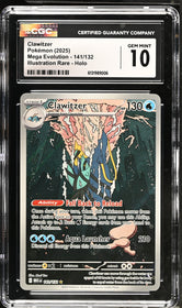 2025 Mega Evolution Clawitzer 10 CGC #141/132