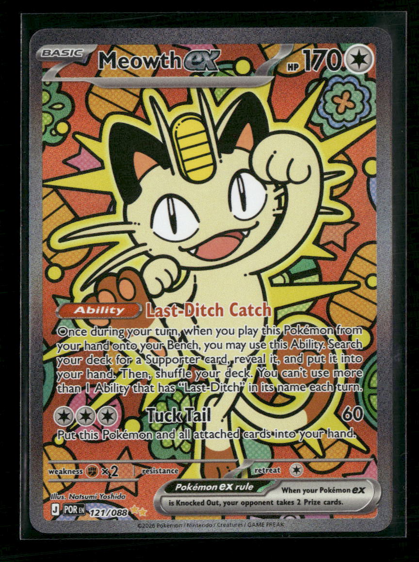 ME03: Perfect Order Meowth ex #121/088