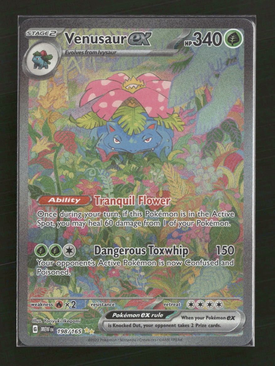 SV: Scarlet & Violet 151 Venusaur ex #198/165