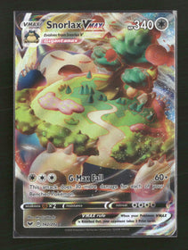 SWSH01: Sword & Shield Base Set Snorlax VMAX #142/202